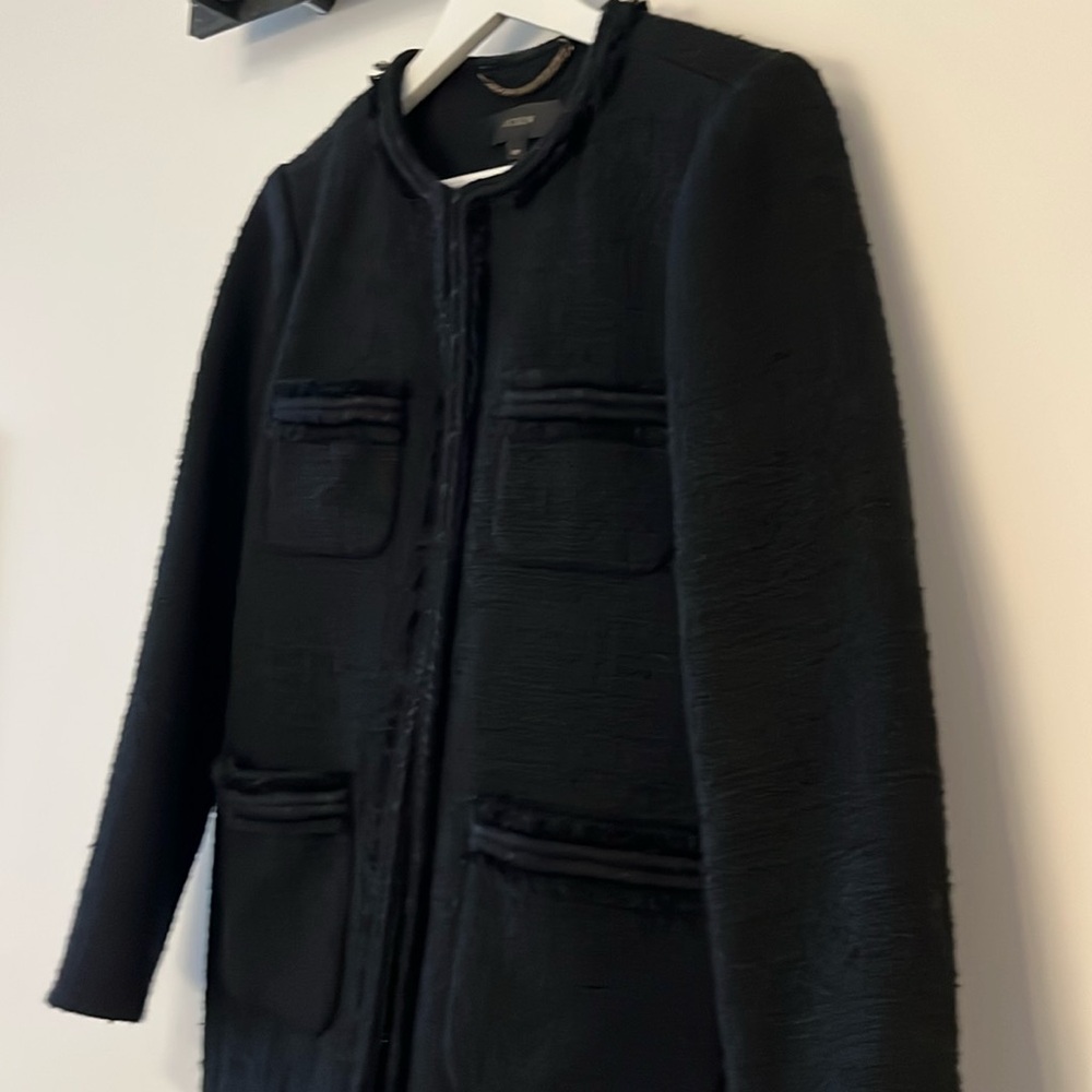 NWOT J. Crew | RARE Lady day coat | Black | Size 10P - Picture 6 of 16